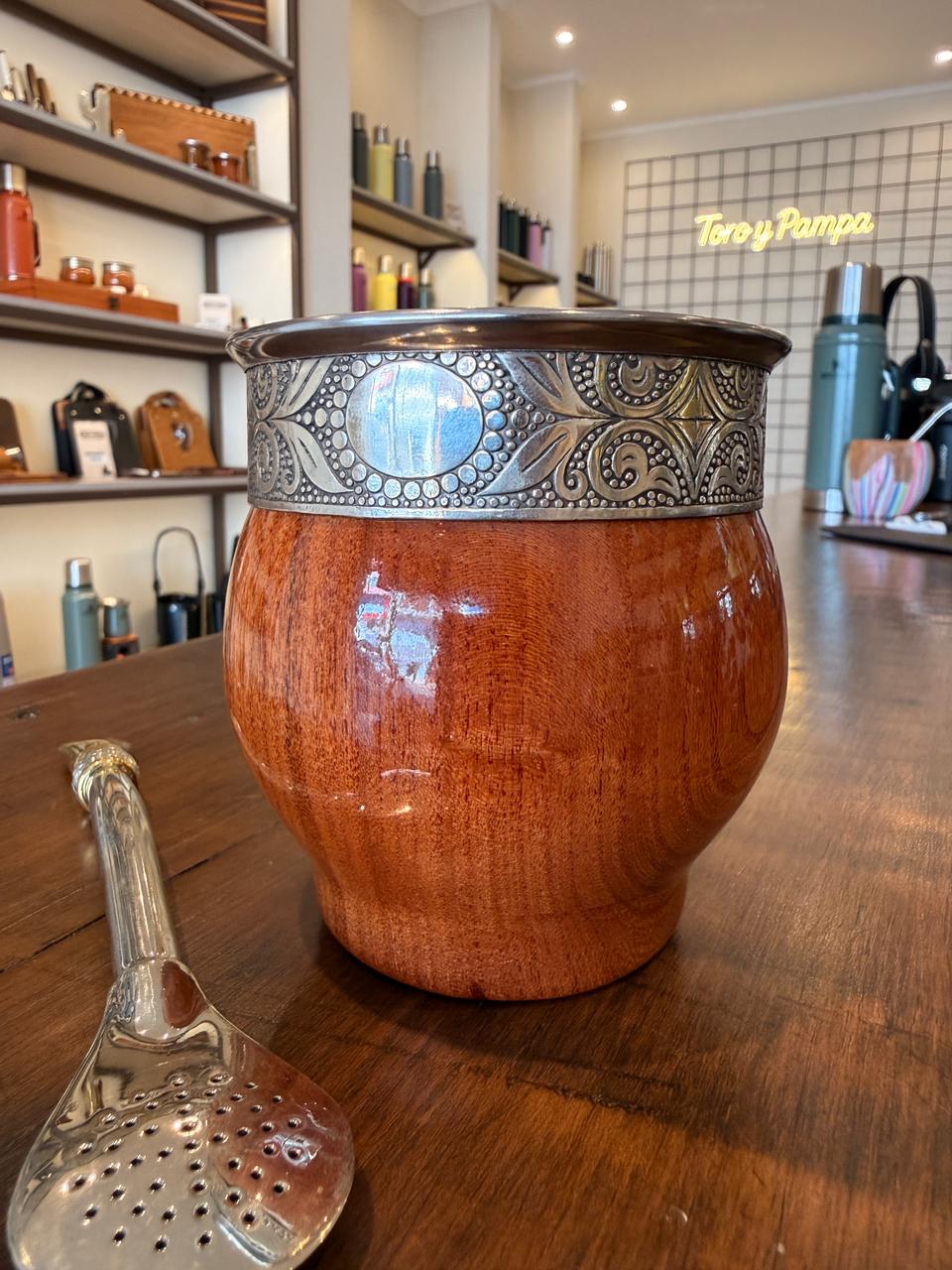 Mate Imperial Algarrobo Laqueado
