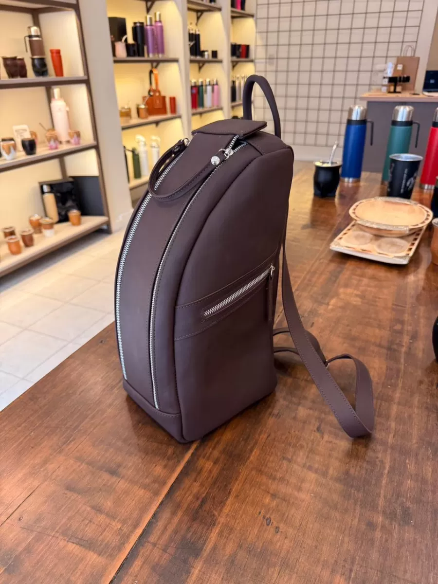 Mochila matera cuero premium